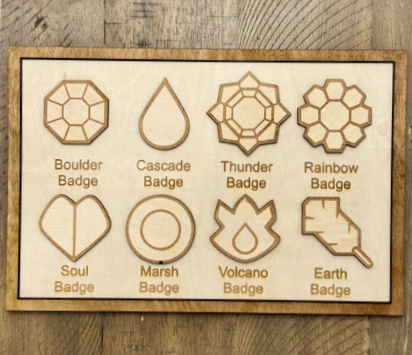 Pokemon Badges