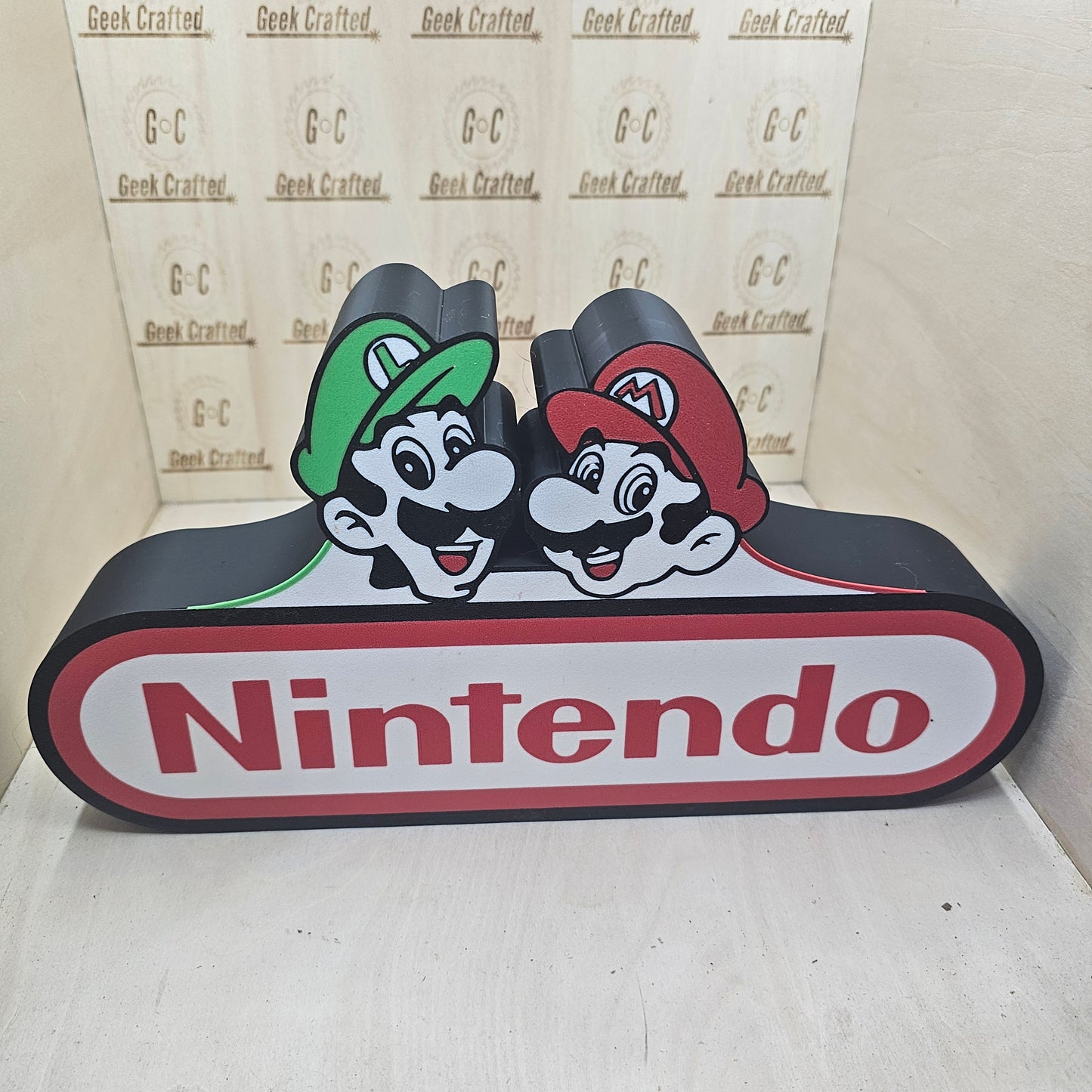 Nintendo Lightbox mario and luigi
