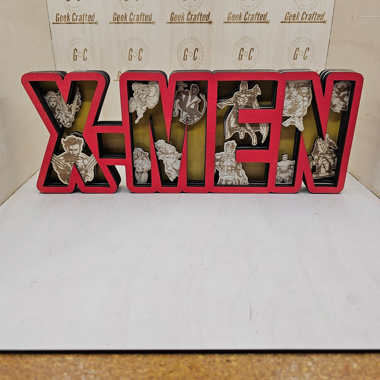 X-Men stacked image sign
