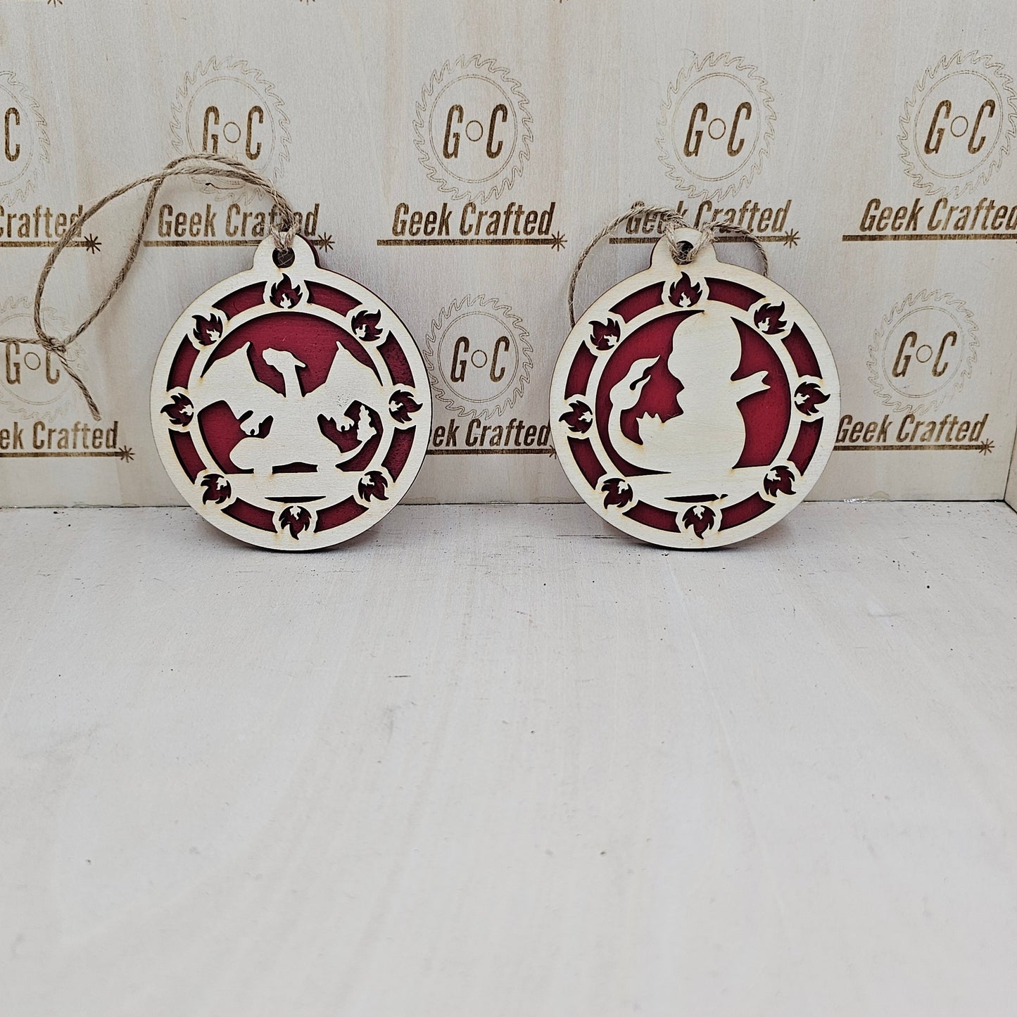 Round Pokémon Ornaments