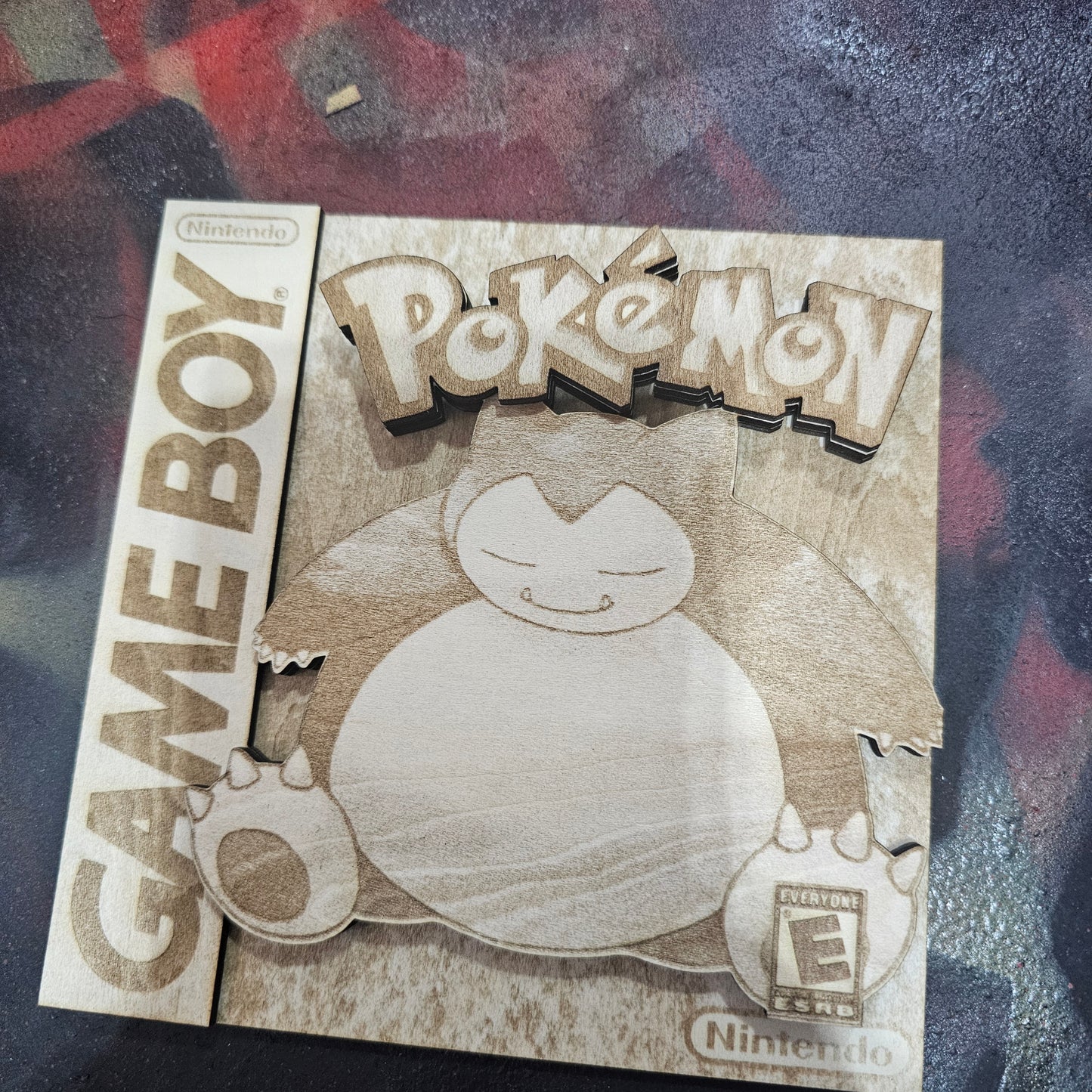 Wooden Pokémon Themed Cover Signs