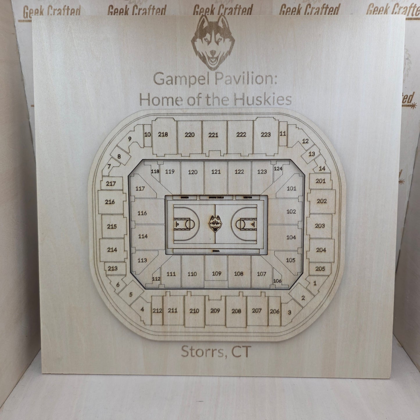 Gample Pavilion- University of Connecticut
