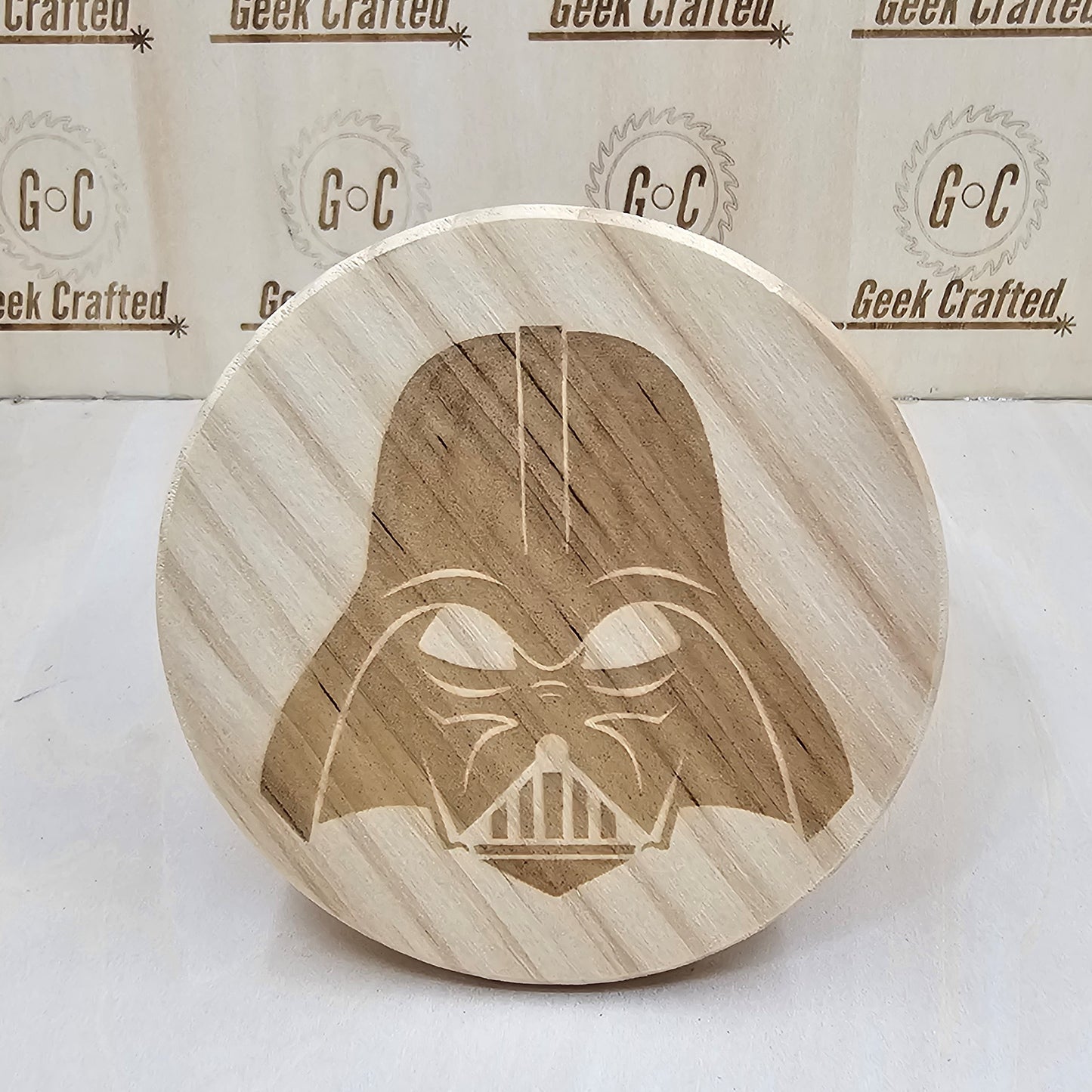 Star Wars Themed 4-Inch Wooden Coasters