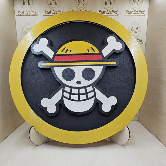 11.5" Round Hanging One Piece Sign
