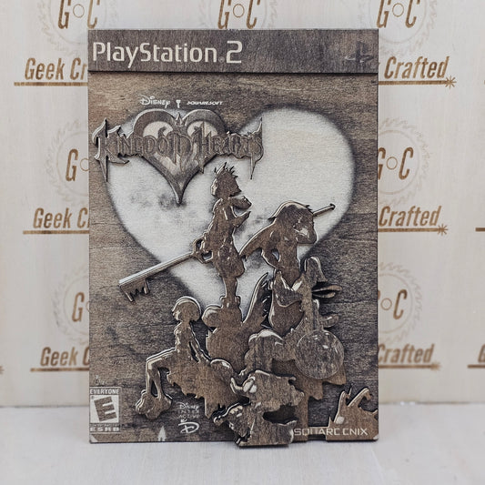 Wooden Layered Kingdom Hearts 2 Cover