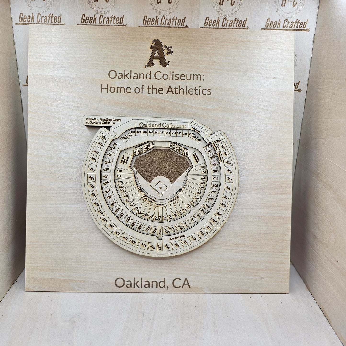 Oakland Coliseum- Oakland A's (1968-2024)