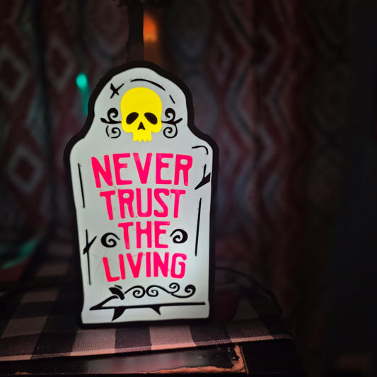Beetlejuice Tombstone Lightbox