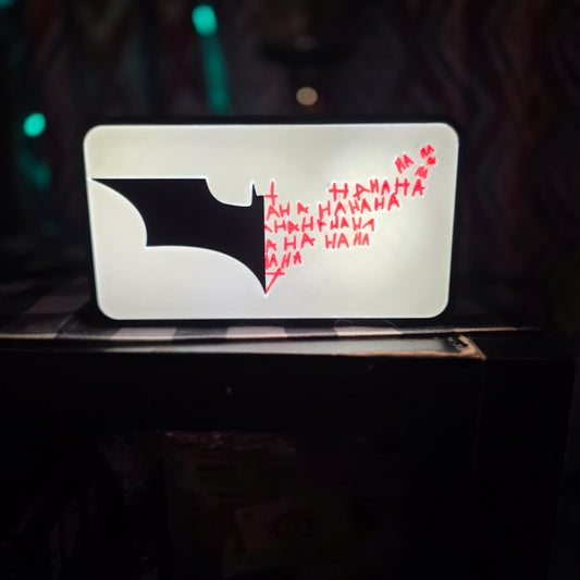 BATMAN JOKER HAHAHA LIGHTBOX
