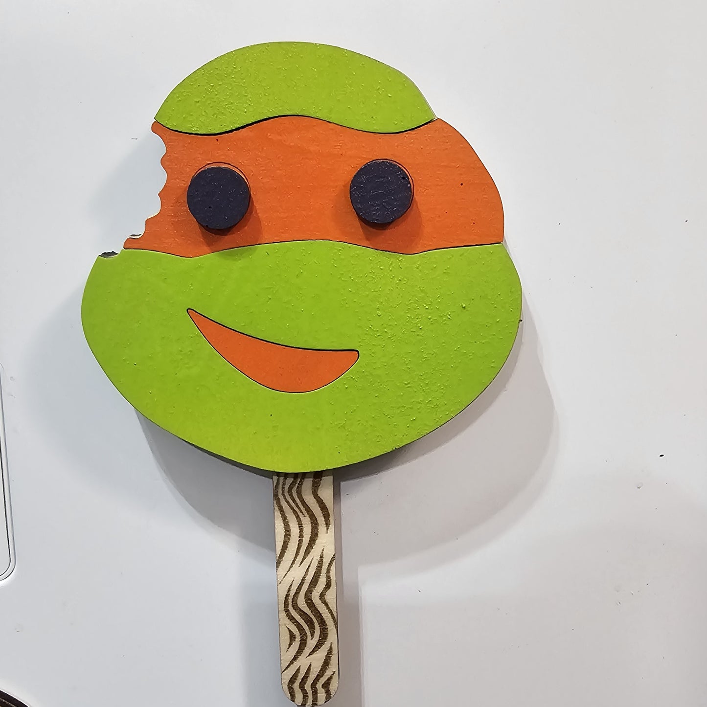 Wooden 3D Popsicle Magnets