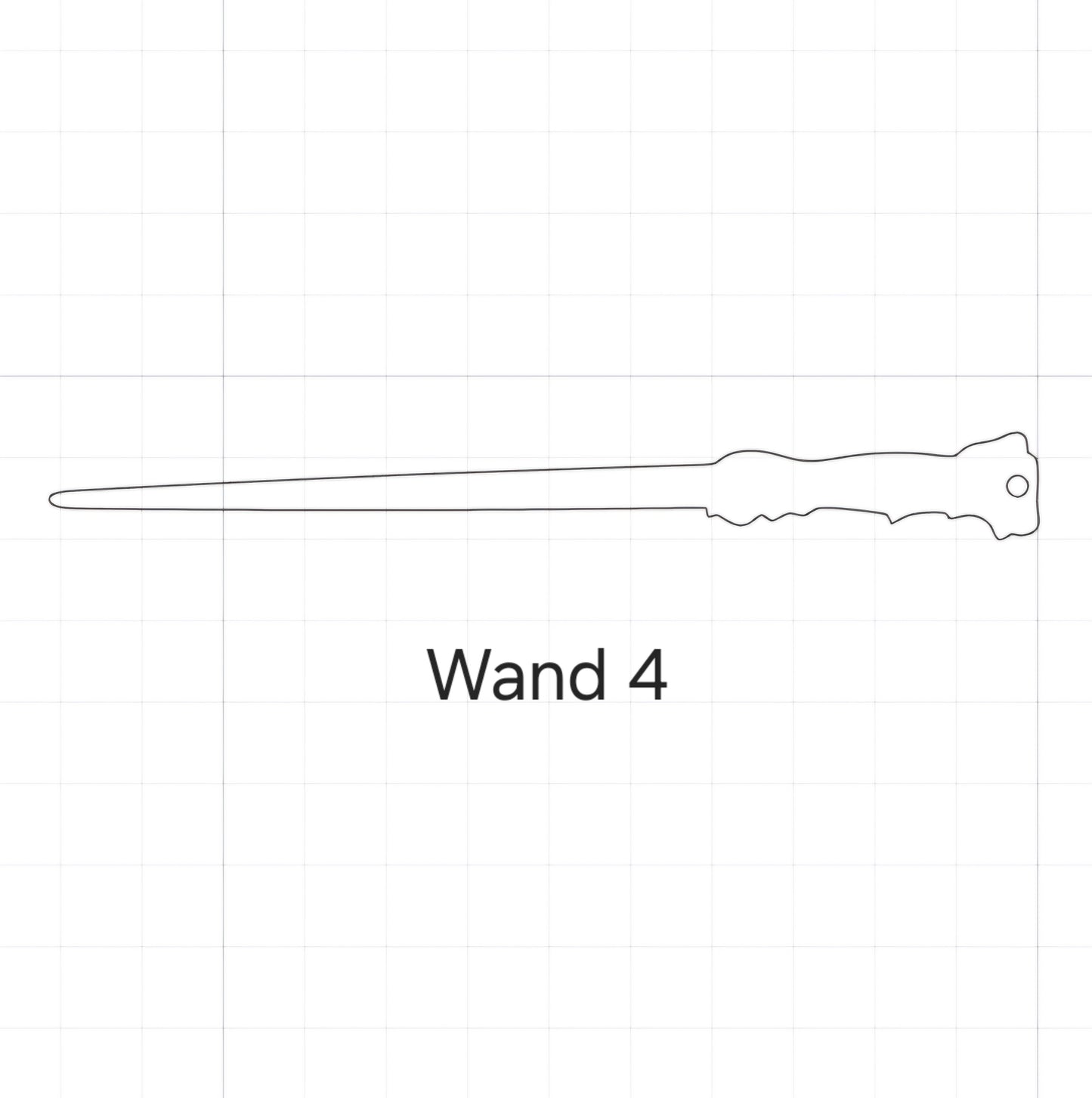 Personalized HP Wand Ornaments
