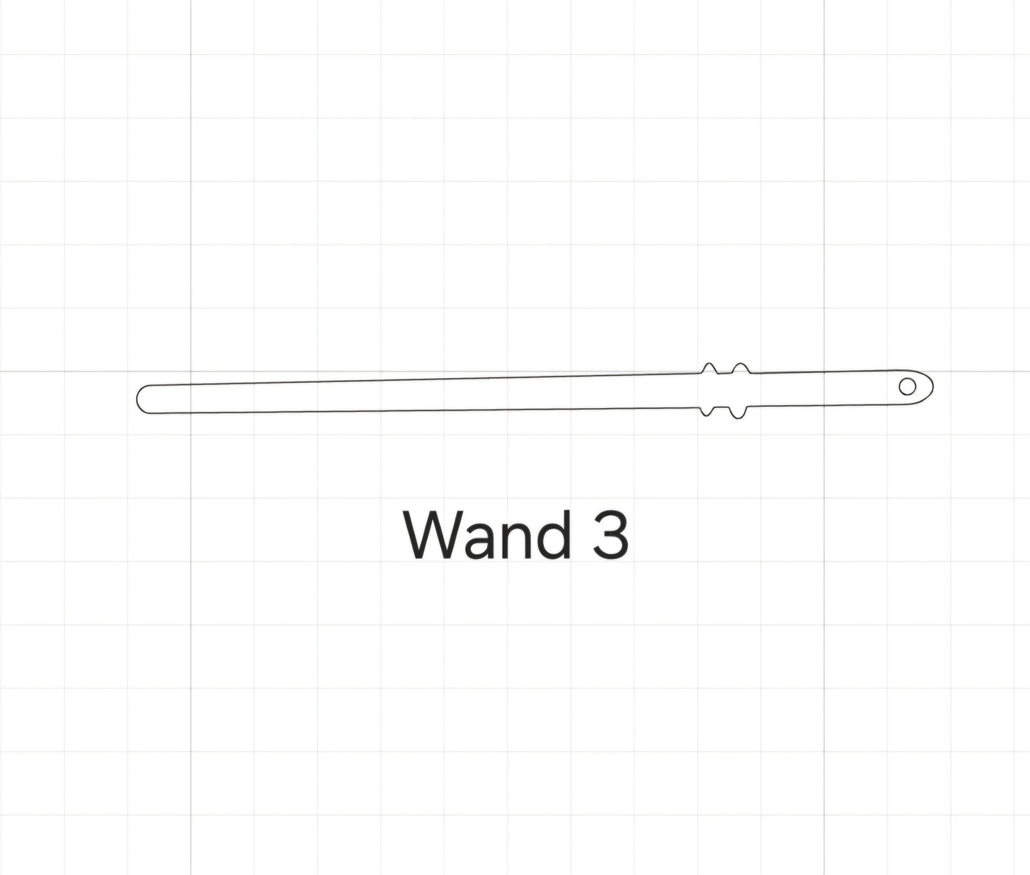 Personalized HP Wand Ornaments