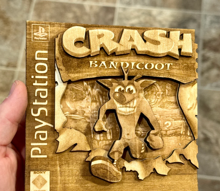 Crash Bandicoot PS2 Cover