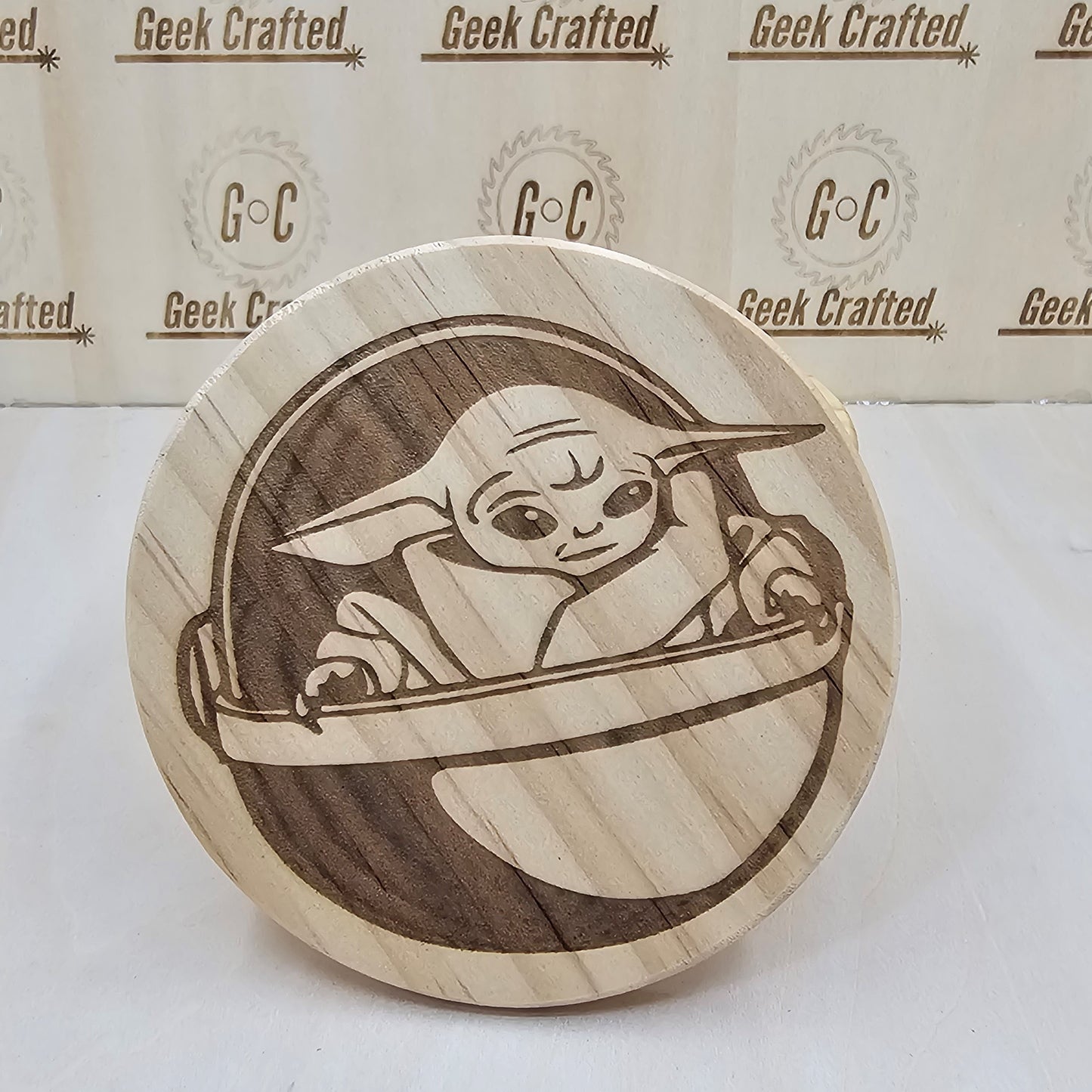 Star Wars Themed 4-Inch Wooden Coasters