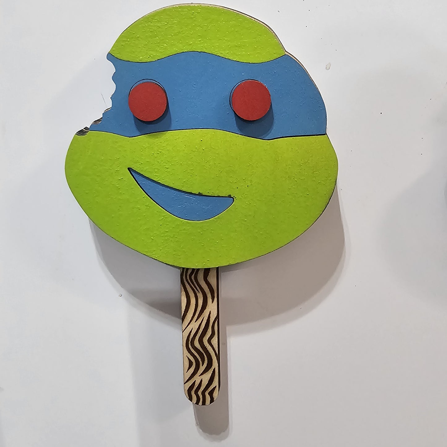 Wooden 3D Popsicle Magnets