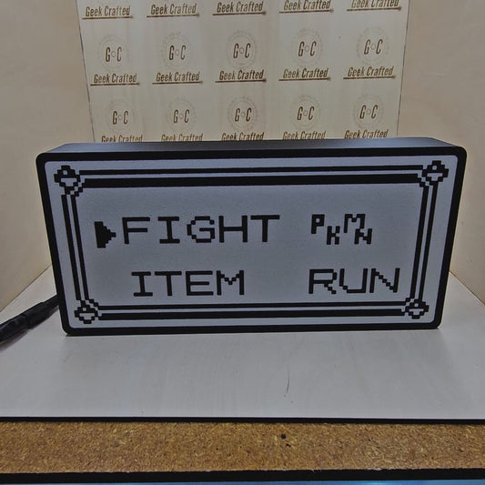 Poke Menu Light box
