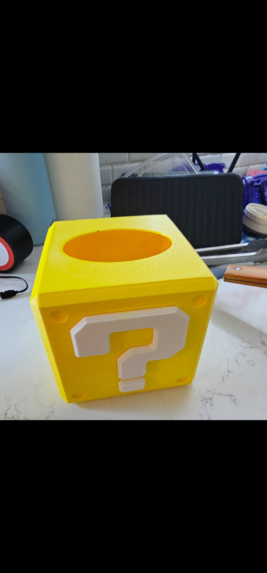 Coin Block Tissue Holder