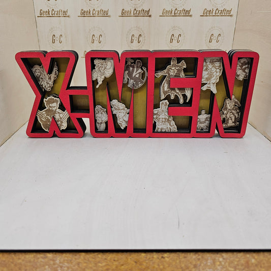 X-Men stacked image sign