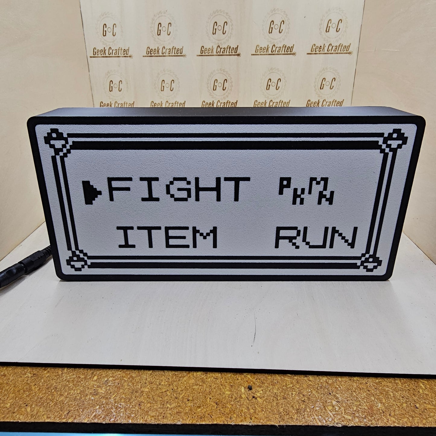 Poke Menu Light box