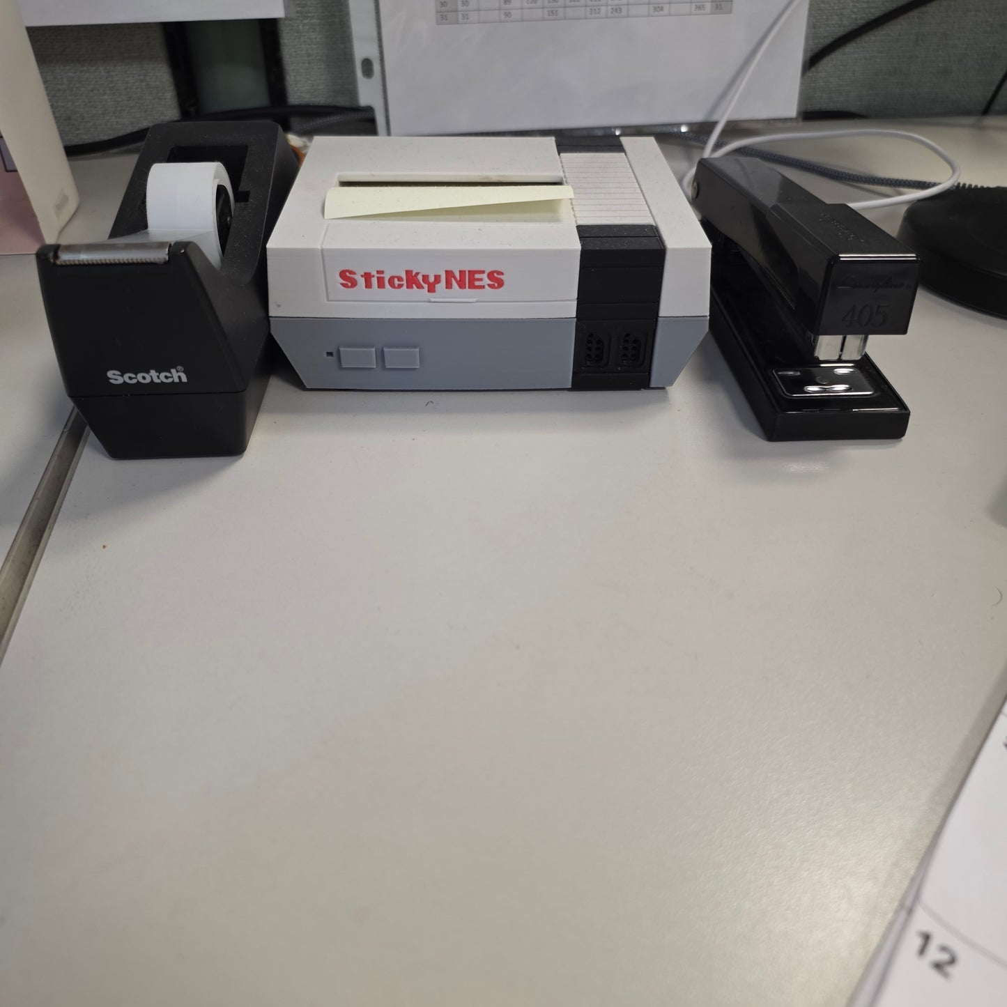 Sticky NES- sticky note dispenser