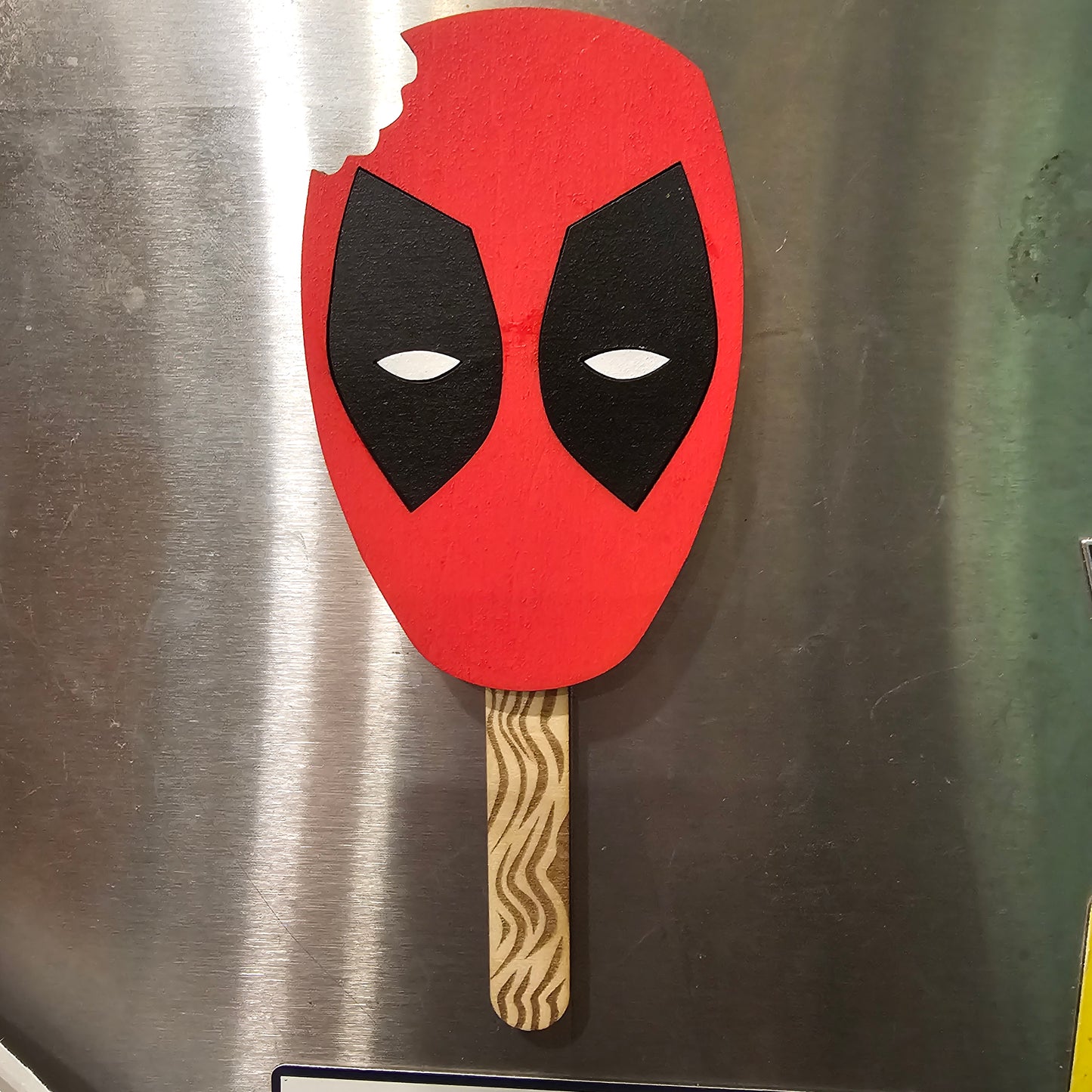 Wooden 3D Popsicle Magnets