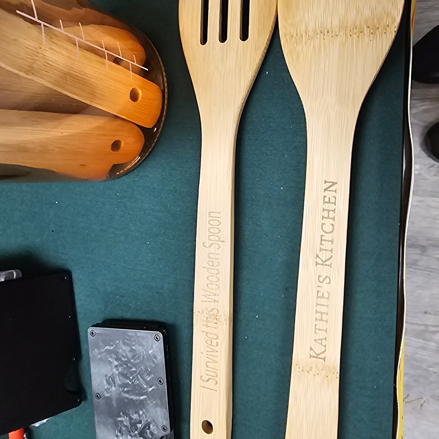 Personalized Wooden Kitchen Spoons