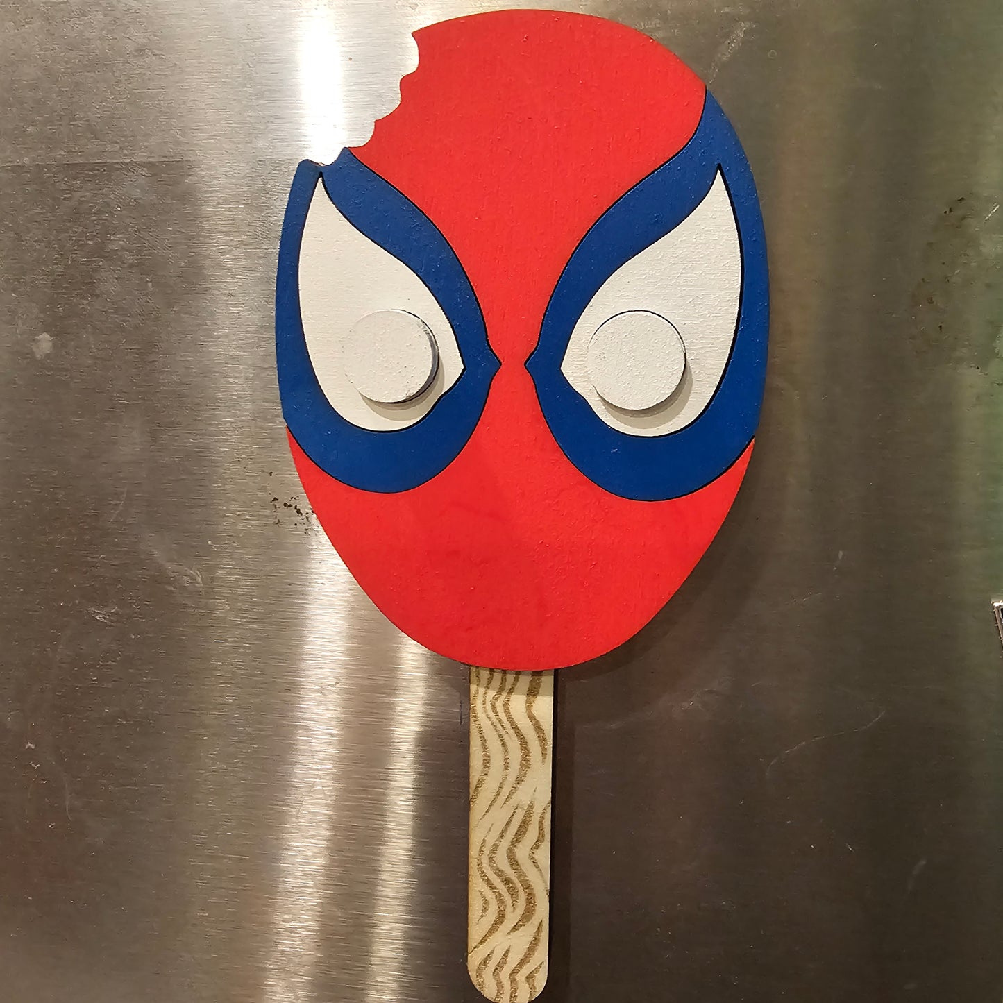 Wooden 3D Popsicle Magnets