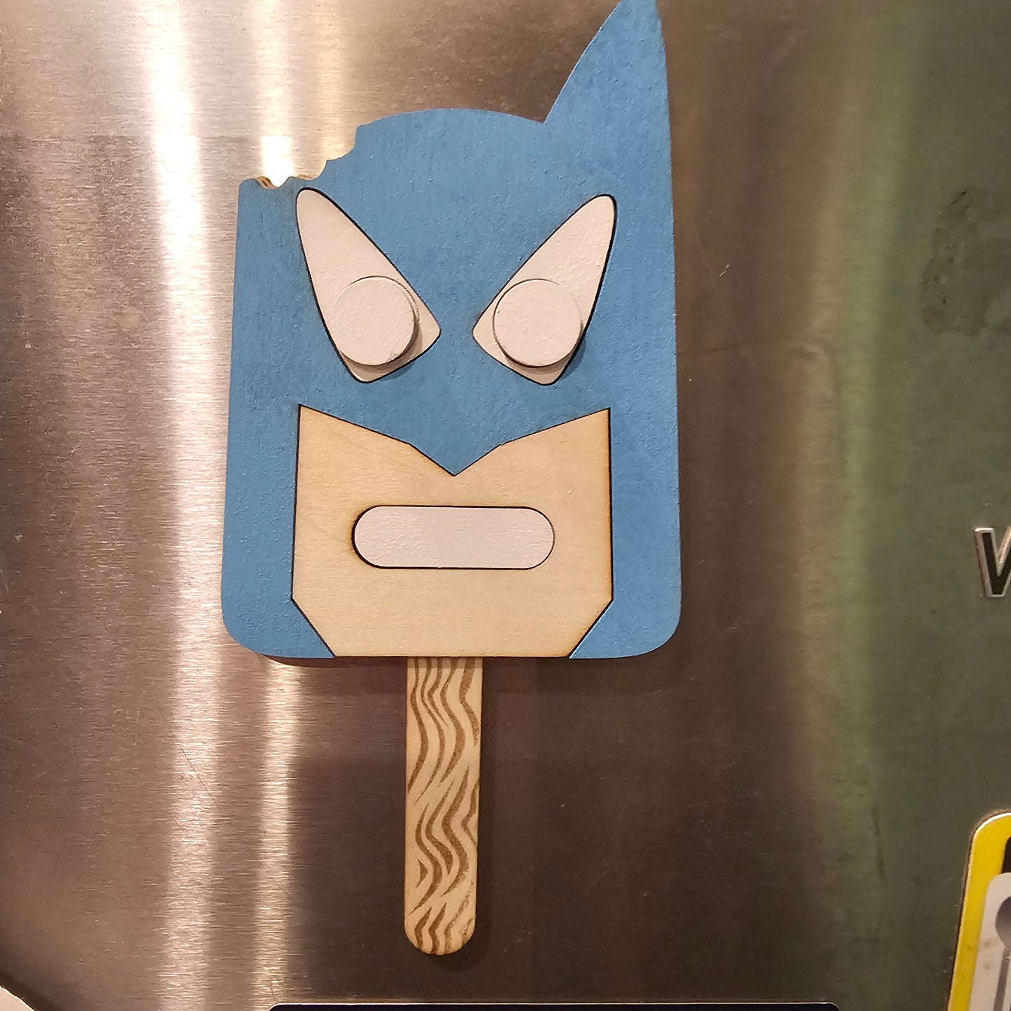 Wooden 3D Popsicle Magnets
