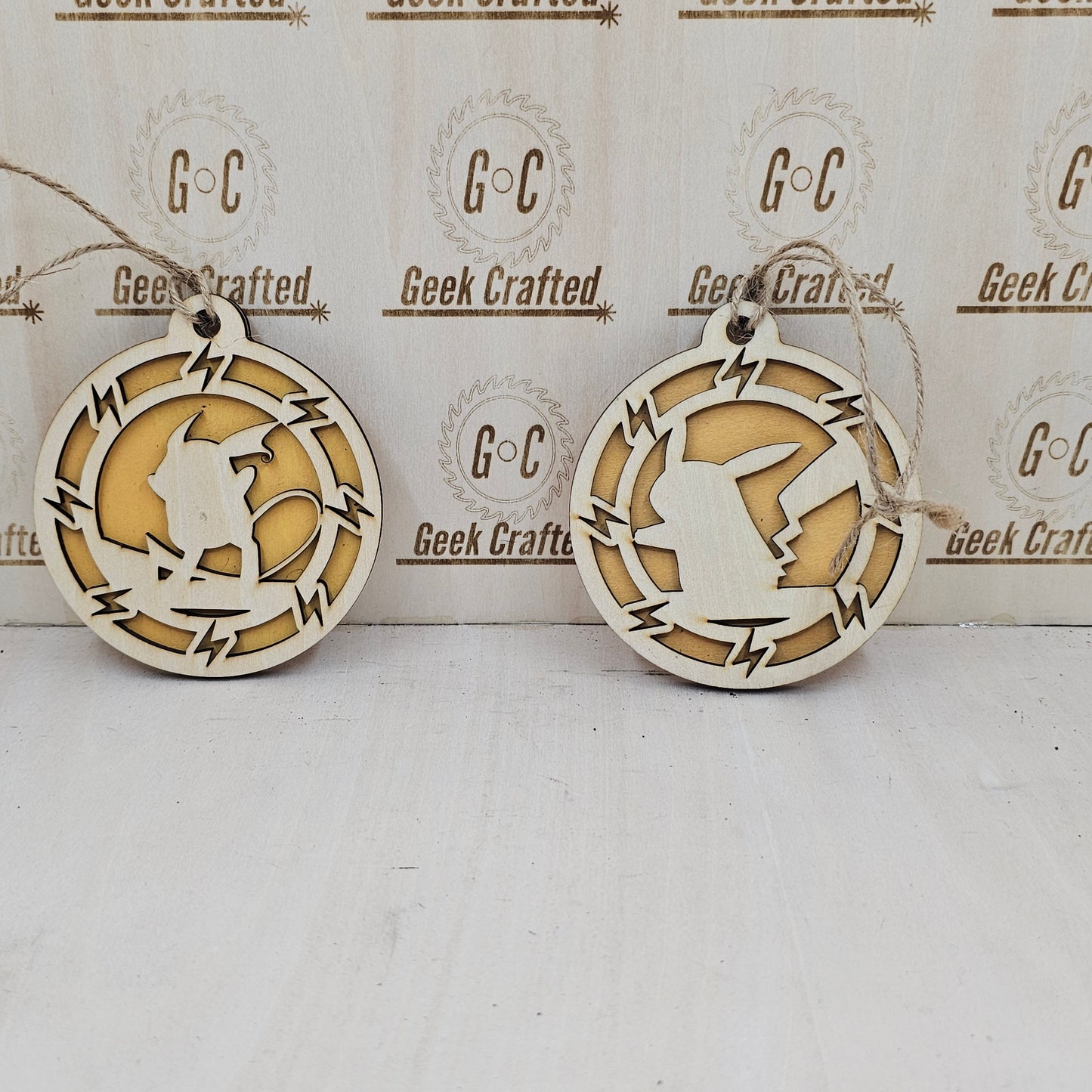 Round Pokémon Ornaments