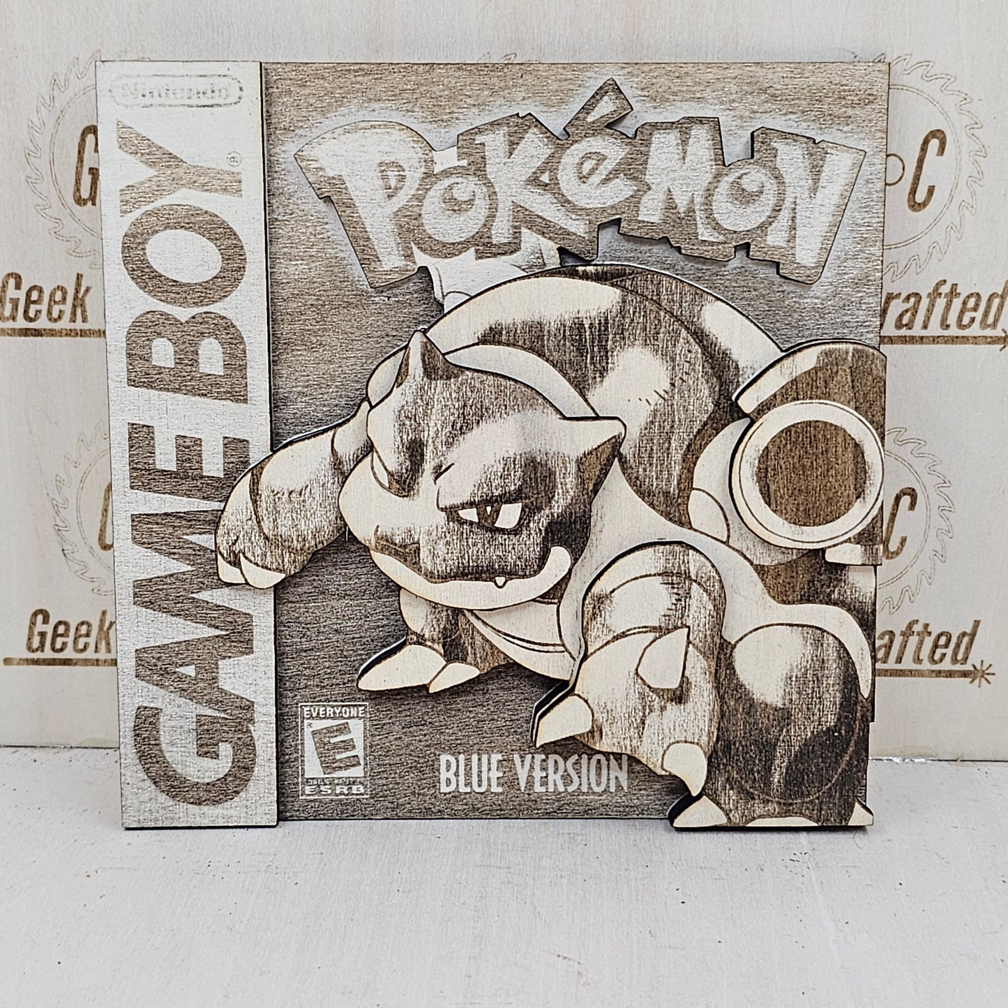 Wooden Pokémon Themed Cover Signs