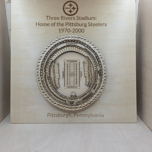 Three River Stadium- Pittsburg Steelers 1970-2000