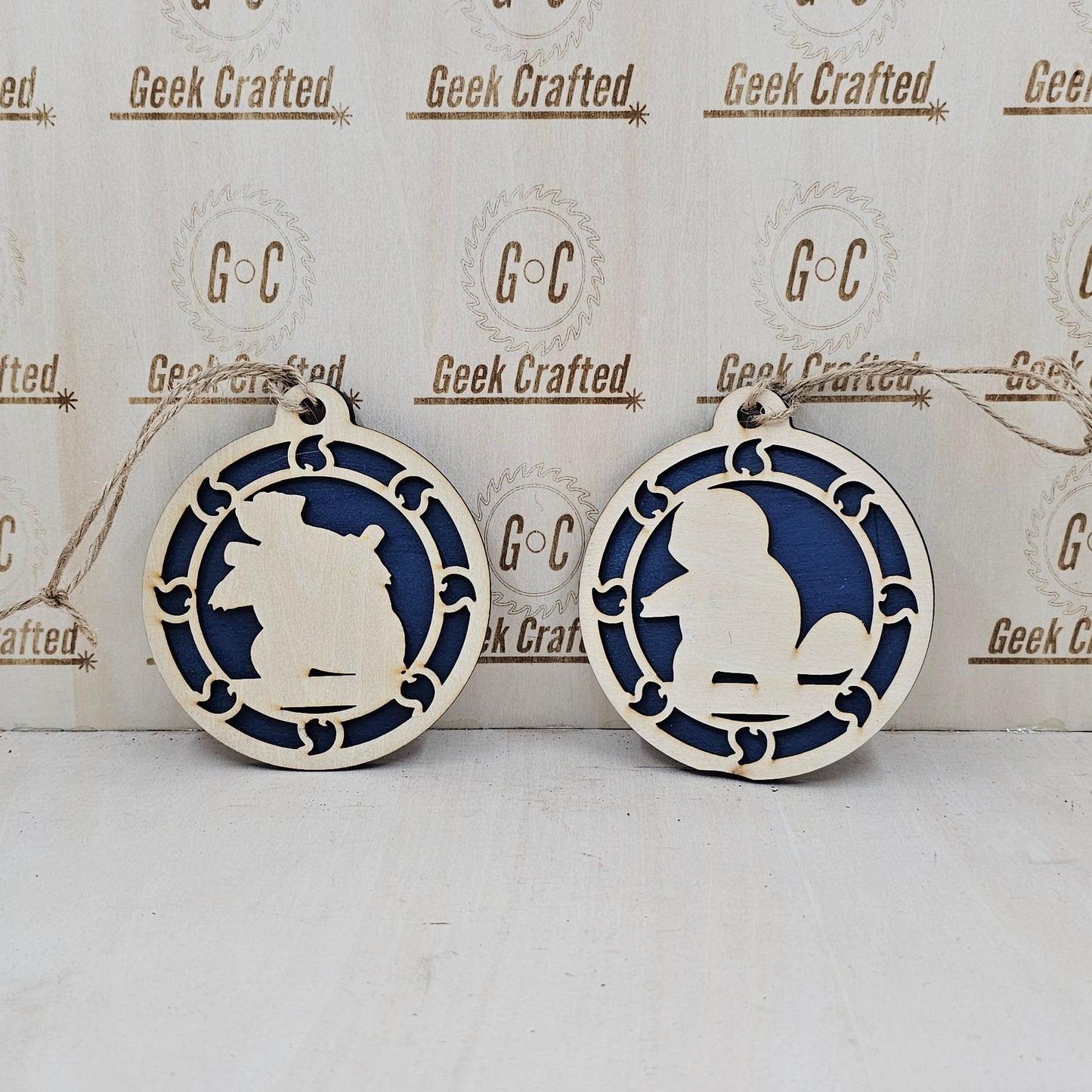 Round Pokémon Ornaments