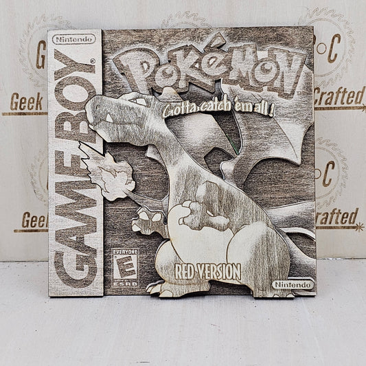 Wooden Pokémon Themed Cover Signs