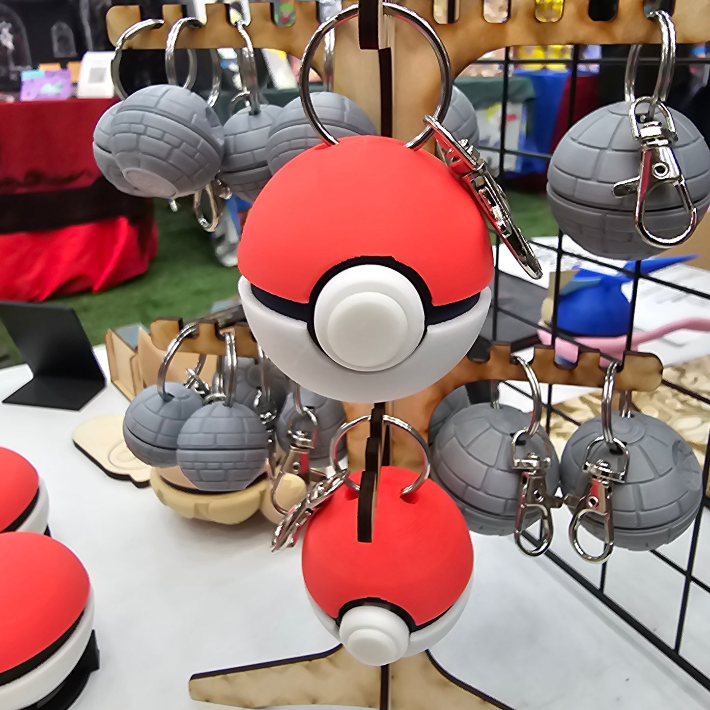 Clicker poke Keychain