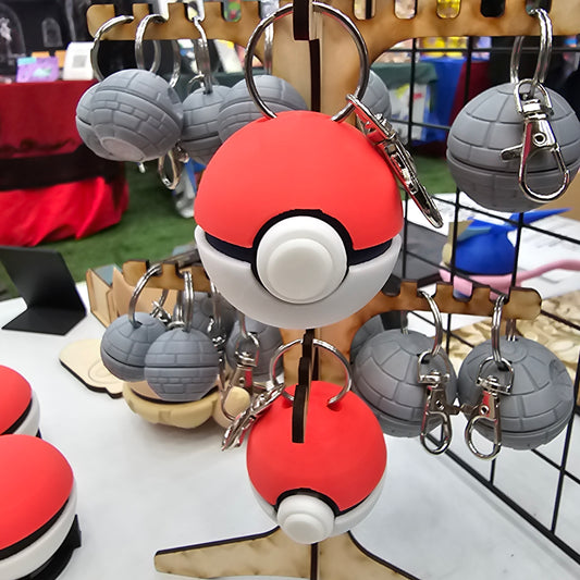 Clicker poke Keychain