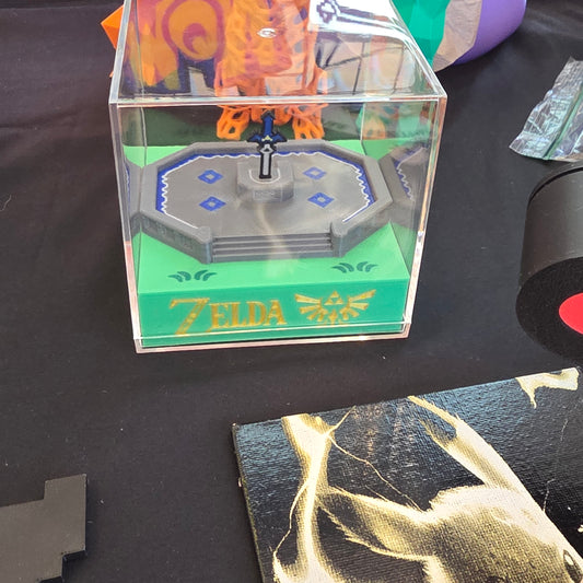 3D zelda master sword box