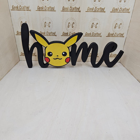 Pokémon Themed Home Signs
