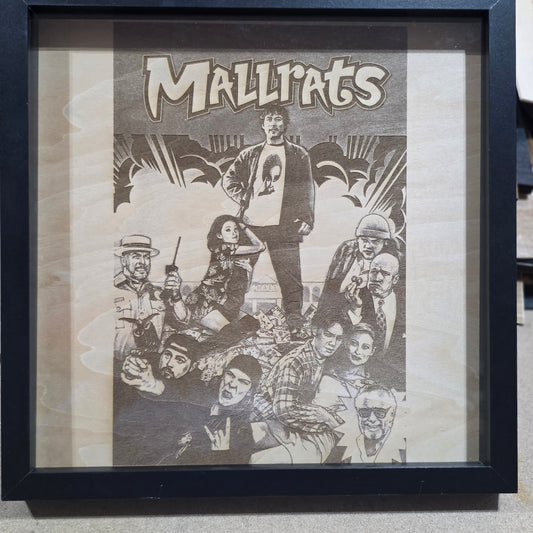 Mallrats wooden poster