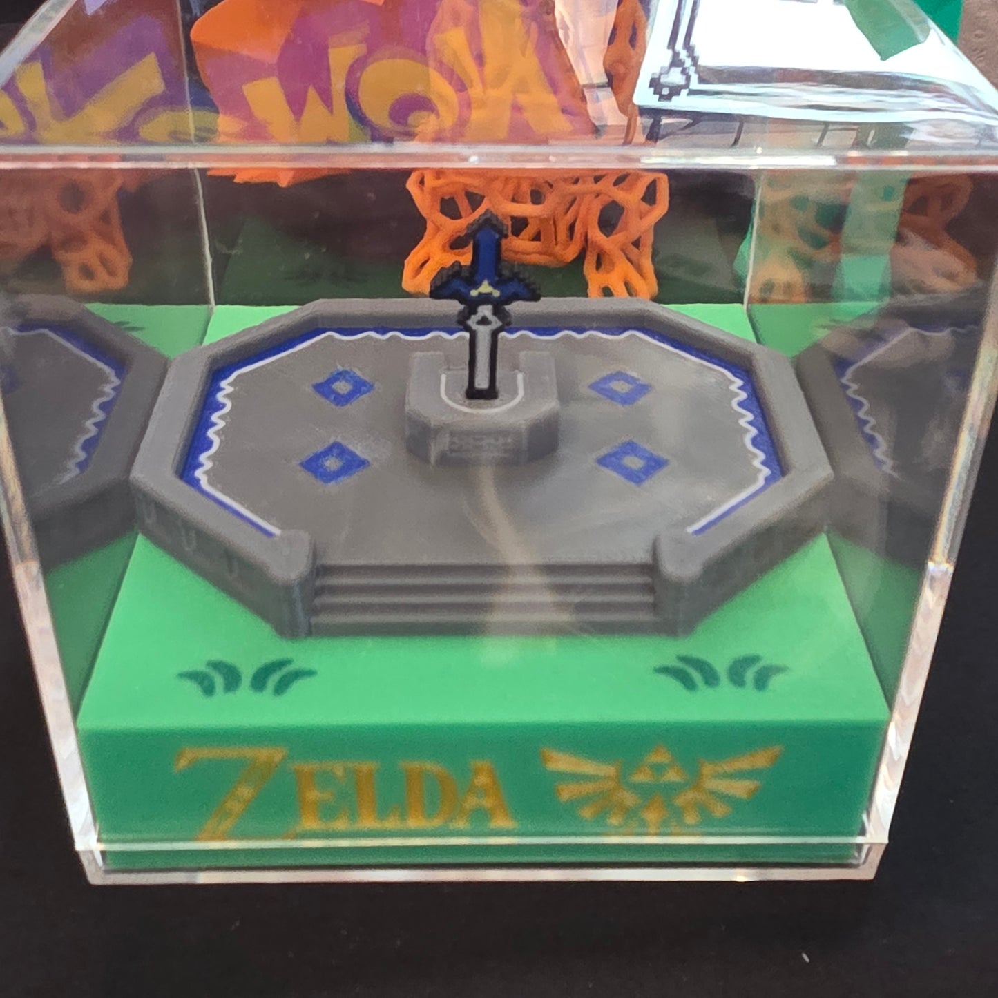 3D zelda master sword box